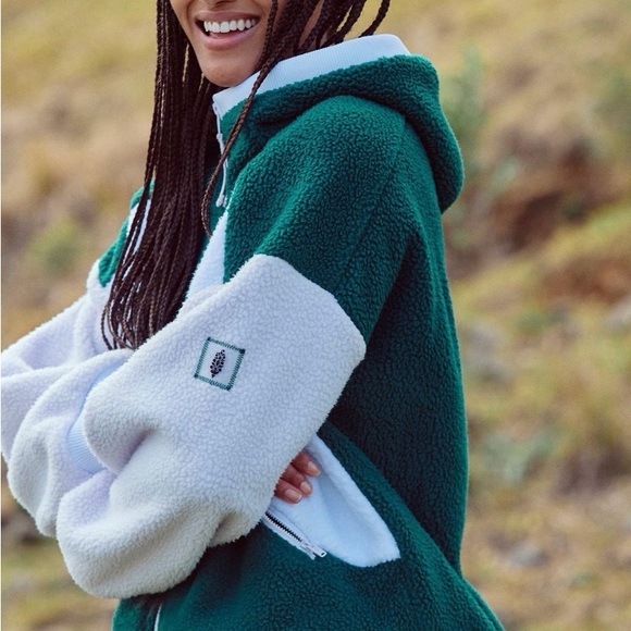 Free People Hit The Slopes Fleece Jacket - Picture 7 of 7